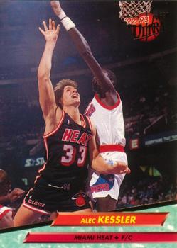 1992-93 Fleer Ultra Alec Kessler  #292 Miami Heat