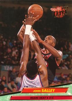 1992-93 Fleer Ultra John Salley  #294 Miami Heat
