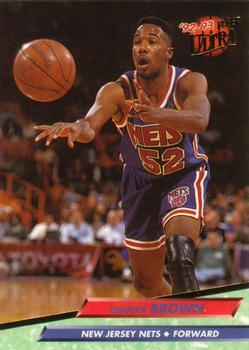 1992-93 Fleer Ultra Chucky Brown  #313 New Jersey Nets