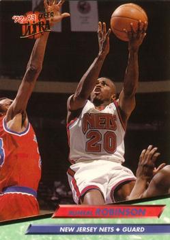 1992-93 Fleer Ultra Rumeal Robinson  #317 New Jersey Nets
