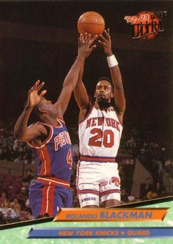 1992-93 Fleer Ultra Rolando Blackman  #319 New York Knicks