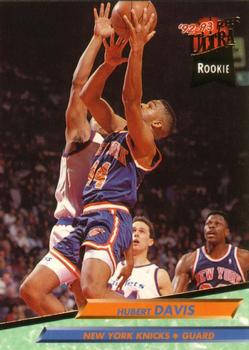1992-93 Fleer Ultra Hubert Davis RC #321 New York Knicks
