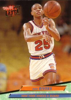 1992-93 Fleer Ultra Doc Rivers  #322 New York Knicks