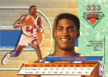 Load image into Gallery viewer, 1992-93 Fleer Ultra Charles Smith  #323 New York Knicks
