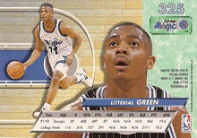Load image into Gallery viewer, 1992-93 Fleer Ultra Litterial Green RC #325 Orlando Magic
