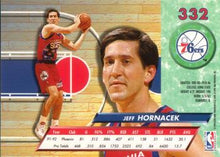 Load image into Gallery viewer, 1992-93 Fleer Ultra Jeff Hornacek  #332 Philadelphia 76ers

