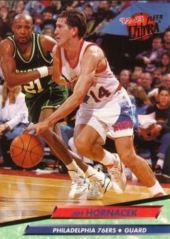 1992-93 Fleer Ultra Jeff Hornacek  #332 Philadelphia 76ers