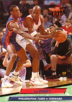 1992-93 Fleer Ultra Tim Perry RC #334 Philadelphia 76ers