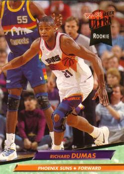 1992-93 Fleer Ultra Richard Dumas RC #338 Phoenix Suns
