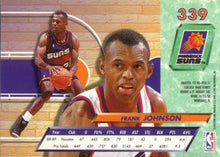 Load image into Gallery viewer, 1992-93 Fleer Ultra Frank Johnson  #339 Phoenix Suns
