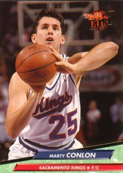 1992-93 Fleer Ultra Marty Conlon  #349 Sacramento Kings