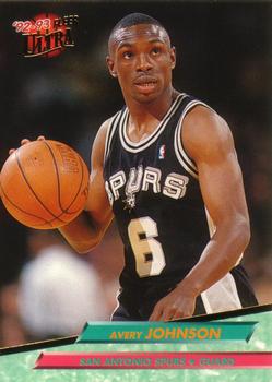 1992-93 Fleer Ultra Avery Johnson  #356 San Antonio Spurs