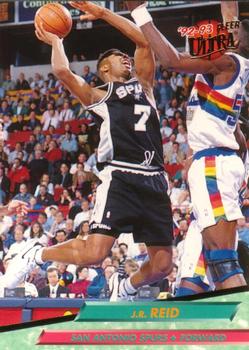 1992-93 Fleer Ultra J.R. Reid  #358 San Antonio Spurs