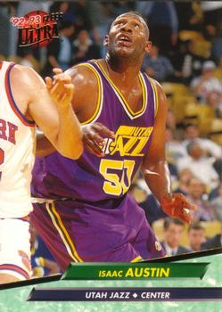 1992-93 Fleer Ultra Isaac Austin RC #361 Utah Jazz