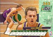 Load image into Gallery viewer, 1992-93 Fleer Ultra John Crotty RC #362 Utah Jazz
