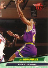 Load image into Gallery viewer, 1992-93 Fleer Ultra Jay Humphries  #364 Utah Jazz

