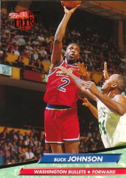 1992-93 Fleer Ultra Buck Johnson  #368 Washington Bullets