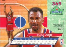 Load image into Gallery viewer, 1992-93 Fleer Ultra Charles Jones  #369 Washington Bullets
