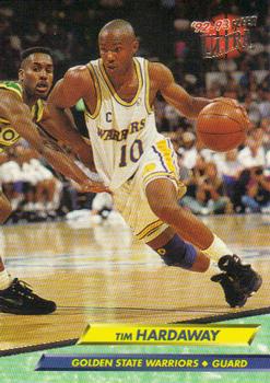 1992-93 Fleer Ultra Tim Hardaway #64 Golden State Warriors