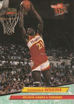 1992-93 Fleer Ultra Dominique Wilkins #6 Atlanta Hawks