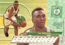Load image into Gallery viewer, 1992-93 Fleer Ultra Dee Brown #9 Boston Celtics
