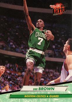 1992-93 Fleer Ultra Dee Brown #9 Boston Celtics