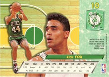 Load image into Gallery viewer, 1992-93 Fleer Ultra Rick Fox #10 Boston Celtics
