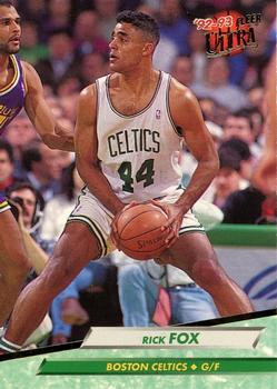 1992-93 Fleer Ultra Rick Fox #10 Boston Celtics