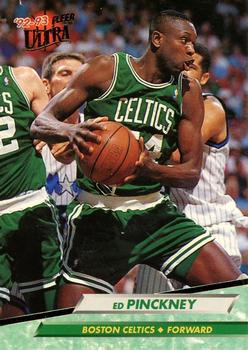 1992-93 Fleer Ultra Ed Pinckney #16 Boston Celtics