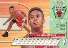 Load image into Gallery viewer, 1992-93 Fleer Ultra B.J. Armstrong #24 Chicago Bulls
