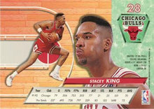 Load image into Gallery viewer, 1992-93 Fleer Ultra Stacey King #28 Chicago Bulls
