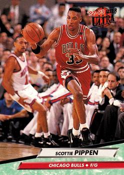 1992-93 Fleer Ultra Scottie Pippen #31 Chicago Bulls