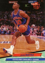 Load image into Gallery viewer, 1992-93 Fleer Ultra John Battle #33 Cleveland Cavaliers
