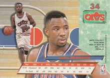 Load image into Gallery viewer, 1992-93 Fleer Ultra Terrell Brandon #34 Cleveland Cavaliers
