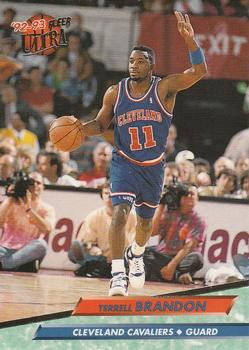 1992-93 Fleer Ultra Terrell Brandon #34 Cleveland Cavaliers
