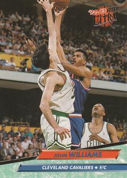 1992-93 Fleer Ultra John Williams #40 Cleveland Cavaliers