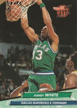 1992-93 Fleer Ultra Randy White #47 Dallas Mavericks