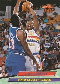 1992-93 Fleer Ultra Marcus Liberty #50 Denver Nuggets