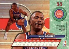 Load image into Gallery viewer, 1992-93 Fleer Ultra Mark Aguirre #55 Detroit Pistons
