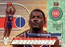 Load image into Gallery viewer, 1992-93 Fleer Ultra Joe Dumars #56 Detroit Pistons
