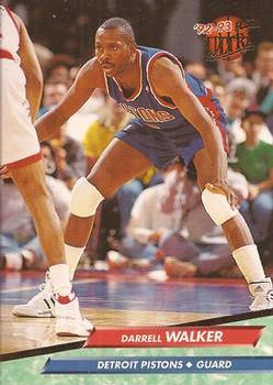 1992-93 Fleer Ultra Darrell Walker #60 Detroit Pistons