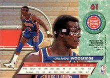 Load image into Gallery viewer, 1992-93 Fleer Ultra Orlando Woolridge #61 Detroit Pistons
