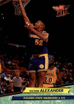 1992-93 Fleer Ultra Victor Alexander #62 Golden State Warriors
