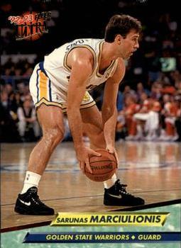 1992-93 Fleer Ultra Sarunas Marciulionis #66 Golden State Warriors