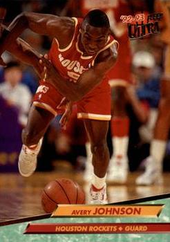 1992-93 Fleer Ultra Avery Johnson #70 Houston Rockets