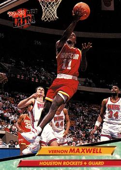 1992-93 Fleer Ultra Vernon Maxwell #71 Houston Rockets