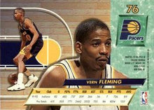Load image into Gallery viewer, 1992-93 Fleer Ultra Vern Fleming #76 Indiana Pacers
