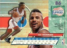 Load image into Gallery viewer, 1992-93 Fleer Ultra Ken Norman #86 Los Angeles Clippers
