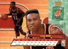 Load image into Gallery viewer, 1992-93 Fleer Ultra Glen Rice #101 Miami Heat

