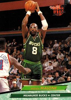1992-93 Fleer Ultra Moses Malone #106 Milwaukee Bucks